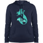 LST254 Ladies' Pullover Hooded Sweatshirt