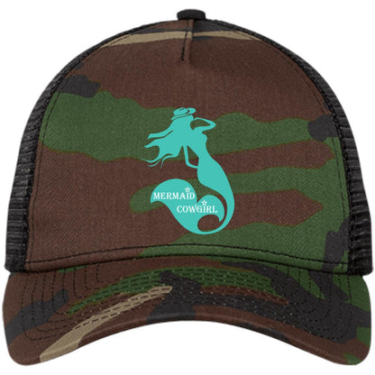 NE205 Embroidered Snapback Trucker Cap